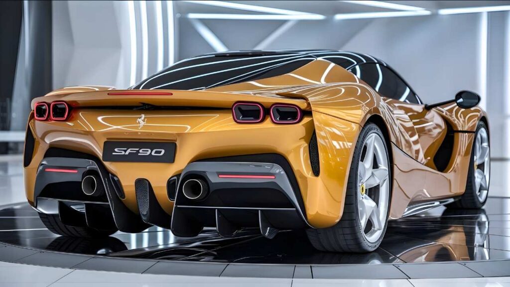 Ferrari SF90: Diseño Futurista, Tecnología Híbrida y Potencia Extrema en un Supercar Italiano